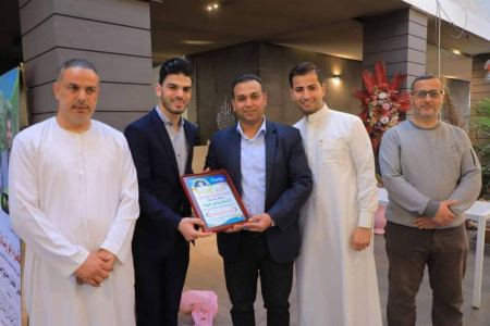 حفل افطار جماعي لرجل الاعمال كرم ابو زنادة مدير شركة فير مونت التجارية